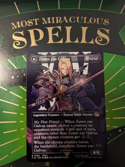 MTG Zenos yae Galvus (Borderless) Final Fantasy Regular NM - Image 1