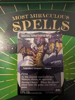 MTG Zenos yae Galvus (Borderless) Final Fantasy Regular NM - Image 2