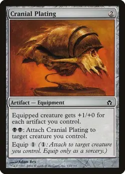 2x Cranial Plating Fifth Dawn LP MTG - Image 1