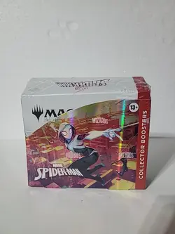 Magic: The Gathering Marvel's Spider-Man Collector Booster Box Factory Sealed - Image 1
