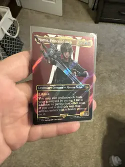 Noctis, Prince of Lucis (Borderless) (Surge Foil) Final Fantasy Foil - Image 1