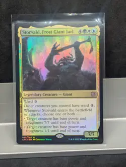 Storvald, Frost Giant Jarl FOIL X1 LP Adventures in the Forgotten Realms MTG - Image 1