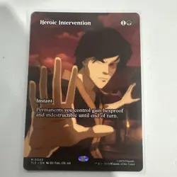 Heroic Intervention (Borderless) M Normal Avatar The Last Airbender Eternal 0043 - Image 1