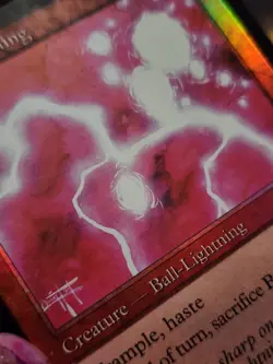 1x Ball Lightning - Foil DCI Judge Promo HP - Image 2