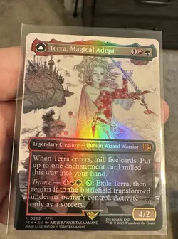 Terra, Magical Adept (Borderless) Final Fantasy Foil - Image 1
