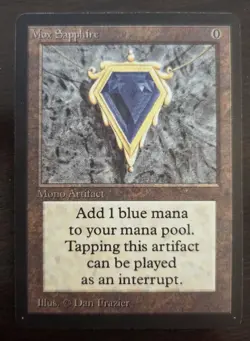 Mox Sapphire - Beta - MTG TCG - Image 1