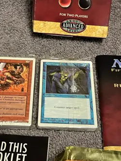 Vintage Magic The Gathering 5th Edition 2 Player Deck Box Complete Pack Open - Image 4