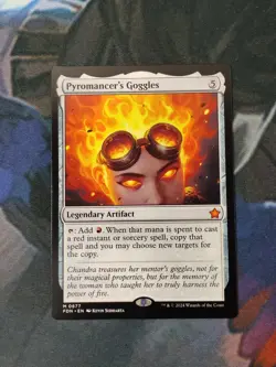 Pyromancer's Goggles | 7% Off 2+ | Foundations | NM | MTG - Image 1