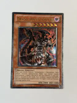 Yugioh ITALIAN Dark Armed Dragon TU06-IT000 EN000 Ultimate Rare Promo LP - Image 1