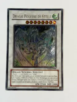 Yugioh ITALIAN Strardust Dragon TDGS-IT040 EN040 Ultimate Rare LP - Image 1
