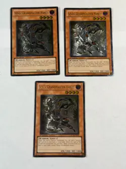 3x Ninja Grandmaster Hanzo ORCS-EN029 Ultimate Rare 1st Edition Yugioh - Image 1