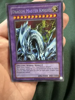 Yu-Gi-Oh Dragon Master Knight RP02-EN097 2020 Reprint Secret NM Holo Bleed! 🩸 - Image 1
