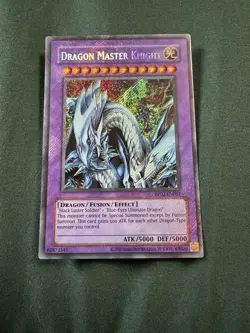 Yu-Gi-Oh Dragon Master Knight RP02-EN097 2020 Reprint Secret NM Holo Bleed! 🩸 - Image 3