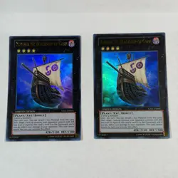 2x Number 50 Blackship of Corn YZ02-EN001 Ultra Rare Promo Yugioh - Image 1
