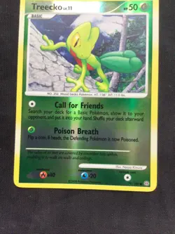 Pokemon Cards: Stormfront Reverse Holo: Treecko 79/100 - Image 2