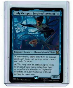 Lady Octopus, Inspired Inventor - Spiderman - Magic the Gathering - Image 1