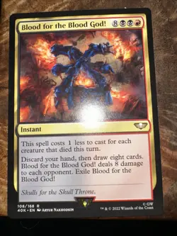 Blood for the Blood God! Universes Beyond: Warhammer 40000 Regular - Image 1