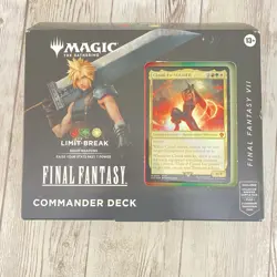 Magic The Gathering Final Fantasy VII 7 Commander Deck Limit Break Cloud Sealed - Image 1
