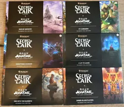 Secret Lair x Avatar: The Last Airbender State Rainbow Foil Bundle & Promo - New - Image 1