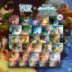 Secret Lair x Avatar: The Last Airbender State Rainbow Foil Bundle & Promo - New - Image 2