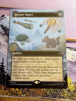 Arcane Signet Mtg Avatar The Last Airbender Commander Promo - Image 1