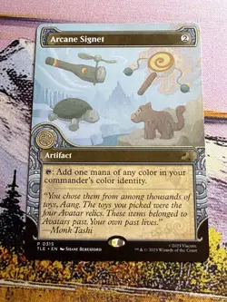 Arcane Signet Mtg Avatar The Last Airbender Commander Promo - Image 2