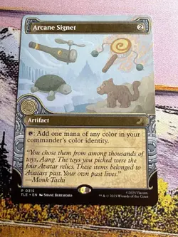 Arcane Signet Mtg Avatar The Last Airbender Commander Promo - Image 4