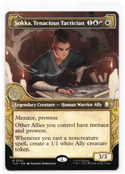 Sokka, Tenacious Tactician (Showcase) R Avatar: The Last Airbender 352 NM - Image 1