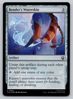 Bender's Waterskin FOIL - Avatar Last Airbender - MTG - Image 1
