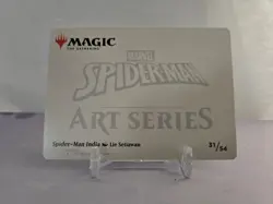 Spider-Man India Art Card (Gold-Stamped Signature) [Marvel's Spider-Man Art MTG - Image 2