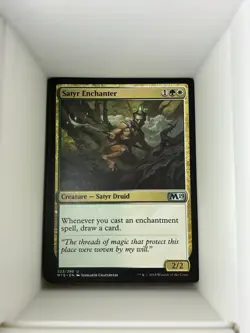 Satyr Enchanter [Core Set 2019] Magic MTG. A1 - Image 1