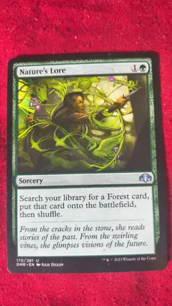 MTG Nature's Lore - Dominaria Remastered (DMR) - Image 1