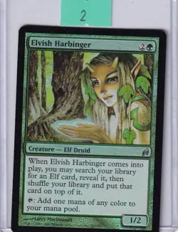 Elvish Harbinger FOIL-Lorwyn Magic the Gathering *Lightly Played* - Image 3