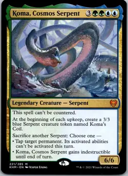 Koma, Cosmos Serpent M Kaldheim 221 NM - Image 1