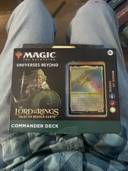 MTG Lord of the Rings -Tales of Middle Earth Commander - Riders Of Rohan Sealed - Image 1