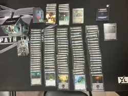 Magic the Gathering 40k Necron Dynasties Deck Sleeved with Box Complete - Image 1