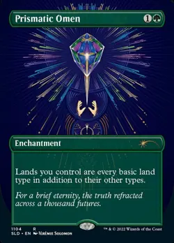 Prismatic Omen - Foil - Borderless x1 - Secret Lair Drop Series - NM-Mint, Engli - Image 1