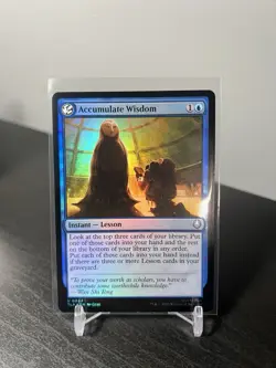 Accumulate Wisdom (Foil) MTG: Avatar The Last Airbender - U 0044 - Image 1