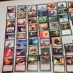 Cutom Complete COMMANDER DECK Magic. Toxic Poison infect themed - Red and Green - Image 3