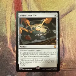 MTG Avatar M White Lotus Tile #0262 - Image 1