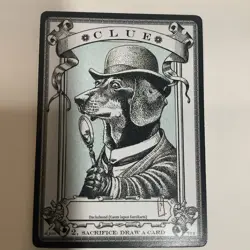 Autographed Signed, RK Post token, MTG Clue Token - Image 1