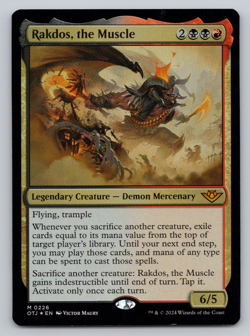 Rakdos, the Muscle FOIL - Outlaws of Thunder Junction - MTG - Image 1
