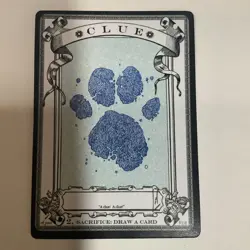 Autographed Signed, RK Post token, MTG blues clues Clue Token - Image 1