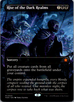 Rise of the Dark Realms (Borderless) M Foundations FDN 323 NM Normal - Image 1