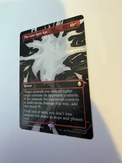 The Last Agni Kai 0314 TLA Extended Art MTG Avatar NM/M - Image 2