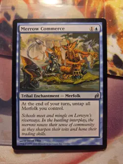 2007 Magic The Gathering Lorwyn Merrow Commerce #72 Light Play WOW BEST PRICE - Image 1