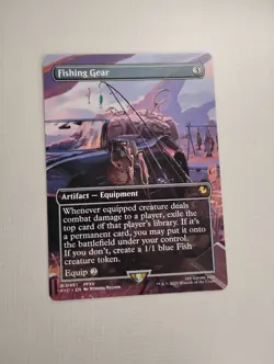 Fishing Gear (Borderless) Commander: Final Fantasy Free Shipping - Image 1