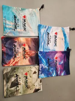 Avatar: The Last Airbender 5 Dice Bags Set Prerelease Promo Magic the Gathering - Image 1