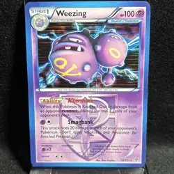 Weezing (Team Plasma) 58/135 Plasma Storm Holo Rare Pokemon TCG - Image 1