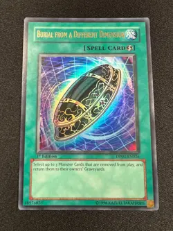 Yu-Gi-Oh! Burial from a Different Dimension (LP/MP) DP03-EN026 - 1st Edition - Image 1